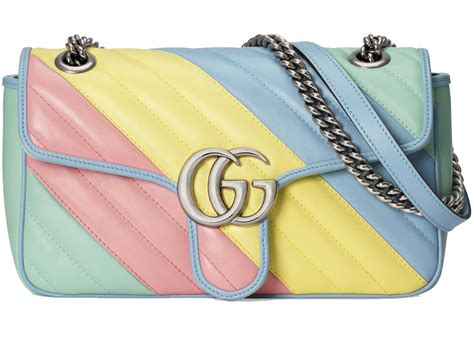 pastel gucci bags|gucci shoulder bag.